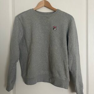 fila grey crewneck